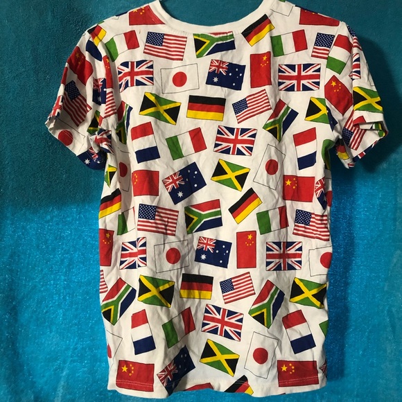 nike international flag shirt